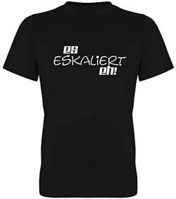 G-graphics Herren T-Shirt Es eskaliert eh! 078.0850 (L) von G-graphics