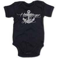 G-graphics Kurzarmbody Baby Body - Hamburger Jung mit Spruch / Sprüche • Babykleidung • Geschenk zur Geburt / Taufe / Babyshower / Babyparty • Strampler von G-graphics