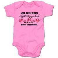 G-graphics Kurzarmbody Baby Body - Ich bin dein Muttertagssgeschenk – Papa sagt, gern geschehen. mit Spruch / Sprüche • Babykleidung • Geschenk zum Muttertag • Strampler von G-graphics