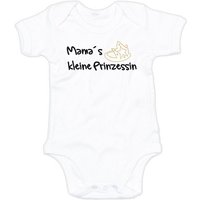 G-graphics Kurzarmbody Baby Body - Mama´s kleine Prinzessin mit Spruch / Sprüche • Babykleidung • Geschenk zum Muttertag / zur Geburt / Taufe / Babyshower / Babyparty • Strampler von G-graphics