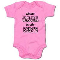 G-graphics Kurzarmbody Baby Body - Meine Mama ist die Beste mit Spruch / Sprüche • Babykleidung • Geschenk zum Muttertag / zur Geburt / Taufe / Babyshower / Babyparty • Strampler von G-graphics