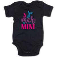 G-graphics Kurzarmbody Baby Body - MerMini mit Spruch / Sprüche • Babykleidung • Geschenk zur Geburt / Taufe / Babyshower / Babyparty • Strampler von G-graphics