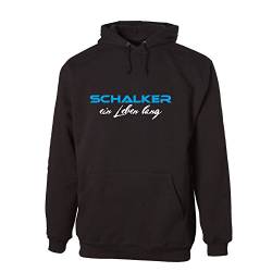 G-graphics Schalker EIN Leben lang Lightweight Hooded Sweat 156.0031 (2XL) von G-graphics