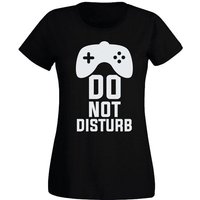 G-graphics T-Shirt Damen T-Shirt - Gaming – Do not Disturb Slim-fit, mit trendigem Frontprint, Aufdruck auf der Vorderseite, Spruch/Sprüche/Print/Motiv, für jung & alt von G-graphics