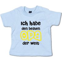 G-graphics T-Shirt Ich habe den besten Opa der Welt Baby T-Shirt, mit Spruch / Sprüche / Print / Aufdruck von G-graphics