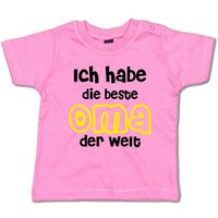 G-graphics T-Shirt Ich habe die beste Oma der Welt Baby T-Shirt, mit Spruch / Sprüche / Print / Aufdruck von G-graphics