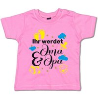G-graphics T-Shirt Ihr werdet Oma & Opa Baby T-Shirt, mit Spruch / Sprüche / Print / Aufdruck von G-graphics