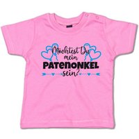 G-graphics T-Shirt Möchtest Du mein Patenonkel sein? Baby T-Shirt, mit Spruch / Sprüche / Print / Aufdruck von G-graphics