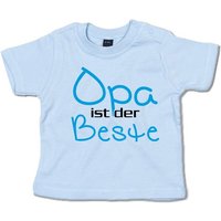 G-graphics T-Shirt Opa ist der Beste Baby T-Shirt, mit Spruch / Sprüche / Print / Aufdruck von G-graphics