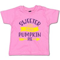 G-graphics T-Shirt Sweeter than pumpkin pie Baby T-Shirt, mit Spruch / Sprüche / Print / Aufdruck von G-graphics