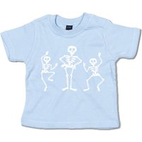 G-graphics T-Shirt Tanzende Skelette Baby T-Shirt, mit Print / Aufdruck von G-graphics