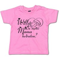 G-graphics T-Shirt Willst Du meine Mama heiraten? Baby T-Shirt, mit Spruch / Sprüche / Print / Aufdruck von G-graphics