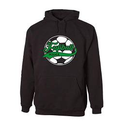 G-graphics Unisex Hoodie Fußball Mama 156.0223 (M, Druck weiß/grün) von G-graphics