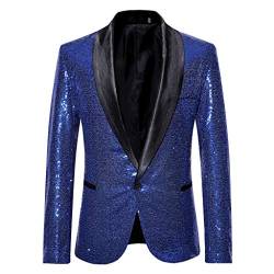 Herren Shiny Pailletten Anzug Multi Farbe und Größe der Männer Hübsche Jacken-Blazer für Nachtklub, Hochzeit, Partei von G-real