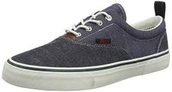 G.H. Bass & Co. Herren Graduate Sneaker, Blau Heavy Chambrey Dba, 40 EU von G.H. Bass & Co.