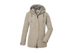 Funktionsjacke G.I.G.A. DX BY KILLTEC "GW 14 WMN JCKT" Gr. 36, beige (hellbeige) Damen Jacken Übergangsjacken von G.I.G.A. by Killtec