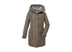 Parka G.I.G.A. DX BY KILLTEC "GW 44 WMN PRK" Gr. 38, beige (sand) Damen Jacken Parkas von G.I.G.A. by Killtec