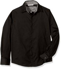 G.O.L. Jungen Eton-Kragen Hemden, Schwarz (Black 2), 140 von G.O.L.