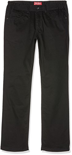 G.O.L. Jungen Five-Pocket-Stretch-Jeans, Extra-weit Jeanshosen, Schwarz (Black 2), 128 (Herstellergröße: 128.5) von G.O.L.