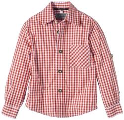 G.O.L. Jungen Hemd Trachtenhemd, Vichy-Karo, Gr. 152, Rot (rot/weiß 7) von G.O.L.