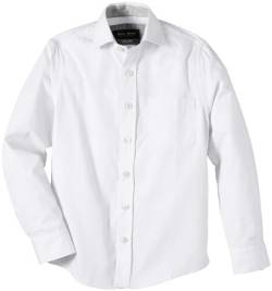 Gol Jungen Shirt met haaienkraag, slimfit Hemd, Weiß (White 6), 170 EU von G.O.L.