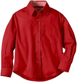 Gol Jungen Skjorte med Kent-krave Hemden, Rot (Red 70), 134 EU von G.O.L.