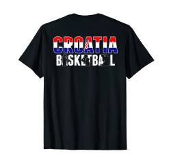 Kroatien Basketball Fans Trikot - Kroatische Flagge Sportliebhaber T-Shirt von G2T Croatia Summer Sports Basketball