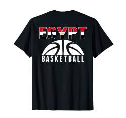 Ägypten Basketball Fans Trikot – Ägyptische Flagge Sportliebhaber T-Shirt von G2T Egypt Summer Sports Basketball