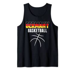 Deutschland Basketball Fans Trikot - Deutsche Flagge Sport Liebhaber Tank Top von G2T Germany Summer Sports Basketball