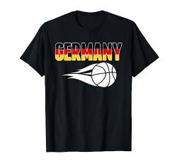 Deutschland Basketball Fans Trikot - Deutschland Flagge Sportliebhaber T-Shirt von G2T Germany Summer Sports Basketball