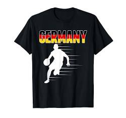 Deutschland Basketball Liebhaber Trikot Support Deutsche Baller Team T-Shirt von G2T Germany Summer Sports Basketball