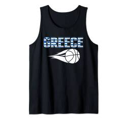 Griechenland Basketball Fans Trikot Griechische Flagge Sommer Sport Liebhaber Tank Top von G2T Greece Summer Sports Basketball