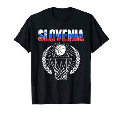 Slowenien Basketball-Fans Trikot – slowenische Sport-Fans T-Shirt von G2T Slovenia Summer Sports Basketball