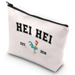 G2TUP Lustige Hei Hei Kosmetik Make-up Tasche Hei Hei Film Charakter inspiriert Geschenke Hahn Reißverschluss Tasche, Hei Hei Make-up-Tasche, 无 von G2TUP