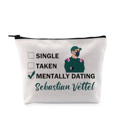 G2TUP Sebastian V inspiriertes Geschenk, mentally dating Sebastian V Make-up-Tasche, Sebastian V Kosmetiktasche, Sebastian V Fan Geschenk, Dating Sebastian V MB, Buchhalter-Definition Mb von G2TUP