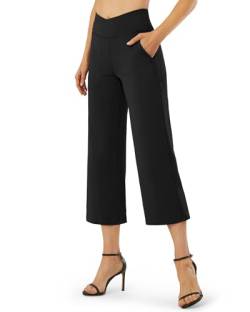 G4Free Activewear-Hosen für Damen Hohe Taille Weit geschnittene Lounge-Jogginghose Hose mit Kordelzug Lässige Arbeitshosen von G4Free