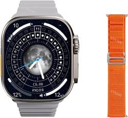 GABLOK Smartwatches 49mm Case Bluetooth Communication IP68 Water Resistant Men Electronic (Color : Gold Alpine O, Size : 1) von GABLOK