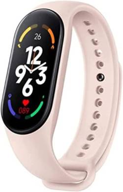 GABLOK Smartwatches Male Female Fitness Exercise Water Resistant Electronics (Color : Pink1, Size : with Box) von GABLOK