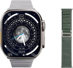 Smartwatches 49mm Case Bluetooth Communication IP68 Water Resistant Men Electronics (Color : Gold Alpine G, Size : 1) von GABLOK