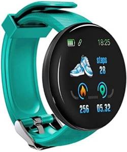Smartwatches Color Round Screen Sleep Monitoring Meter Sports and Fitness Electronic (Color : Green1, Size : 1pcs) von GABLOK