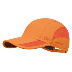 GADIEMKENSD Baseball Cap Quick Dry Ladies for Golf Dad Bicycle Caps for Women (Orange, M) von GADIEMKENSD