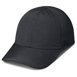 Mens Hats Baseball Cap UPF 50+ Sun Quick Dry Lightweight Breathable Trucker Hat Outdoor Hiking Fishing Run Golf Sports Dad Mesh Hats A Go Running Quick Drying Hats for Women Men Black XL von GADIEMKENSD