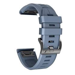 GAFNED Ersatz-Armband für Garmin Fenix 6X 6 Pro 5 5X Plus 3 3HR Smartwatch, Silikonband Fenix 7 x 7, Schnellverschluss-Armbänder, 26mm Fenix5X 5XPlus, Achat von GAFNED