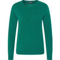 GALERIA Cashmere Pullover "Norwegen", Rippbündchen, für Damen, grün, 46 von GALERIA