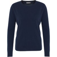 GALERIA Cashmere Pullover "Norwegen", Rundhals-Ausschnitt, für Damen, blau, 34 von GALERIA