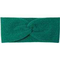 GALERIA Cashmere Stirnband, Wickeldetail, für Damen, grün, 99 von GALERIA