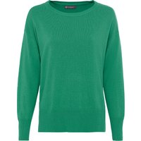 GALERIA Seide-Cashmere Pullover "Graz", Seitenschlitze, für Damen, grün, 38 von GALERIA