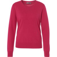 GALERIA Seide-Cashmere Pullover "Madrid", Rundhals, für Damen, pink, 38 von GALERIA