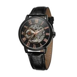 GALPADA Präzisionsuhr Mechanische Uhr Mit Rundem Zifferblatt Mechanische Herrenuhr Herren Armbanduhr Wählen Optional Mann Mechanical Watch von GALPADA