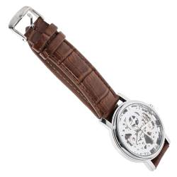 GALPADA Stainless Steel cadfi fahrbarer männeruhren Mobile Herren Armbanduhr automatische Armbanduhr mechanische Herrenuhr Handbuch mechanische Uhr bilden Anschauen Mann Weiß von GALPADA